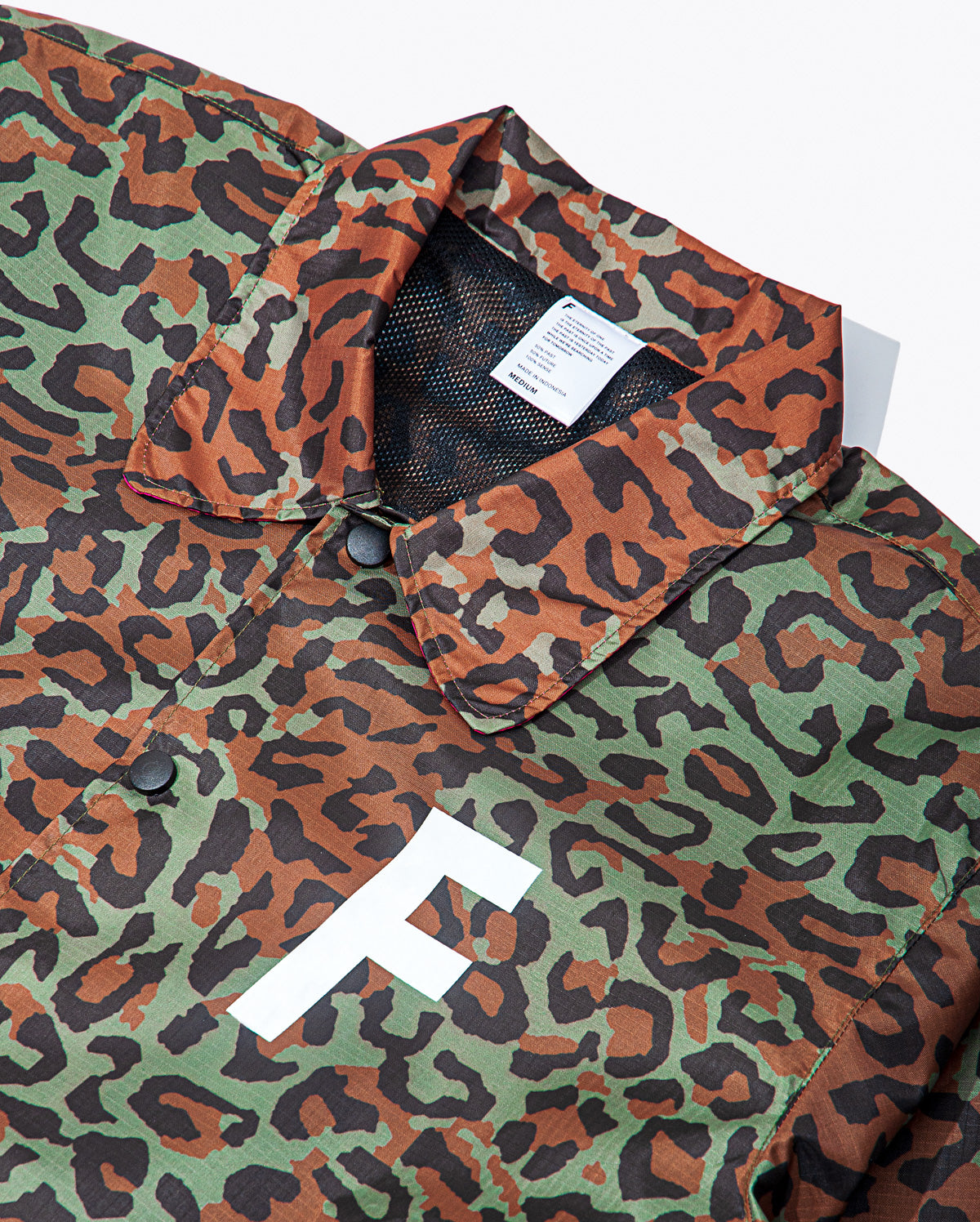 Footurama / Taka - Zaire Leopard Coach Jacket