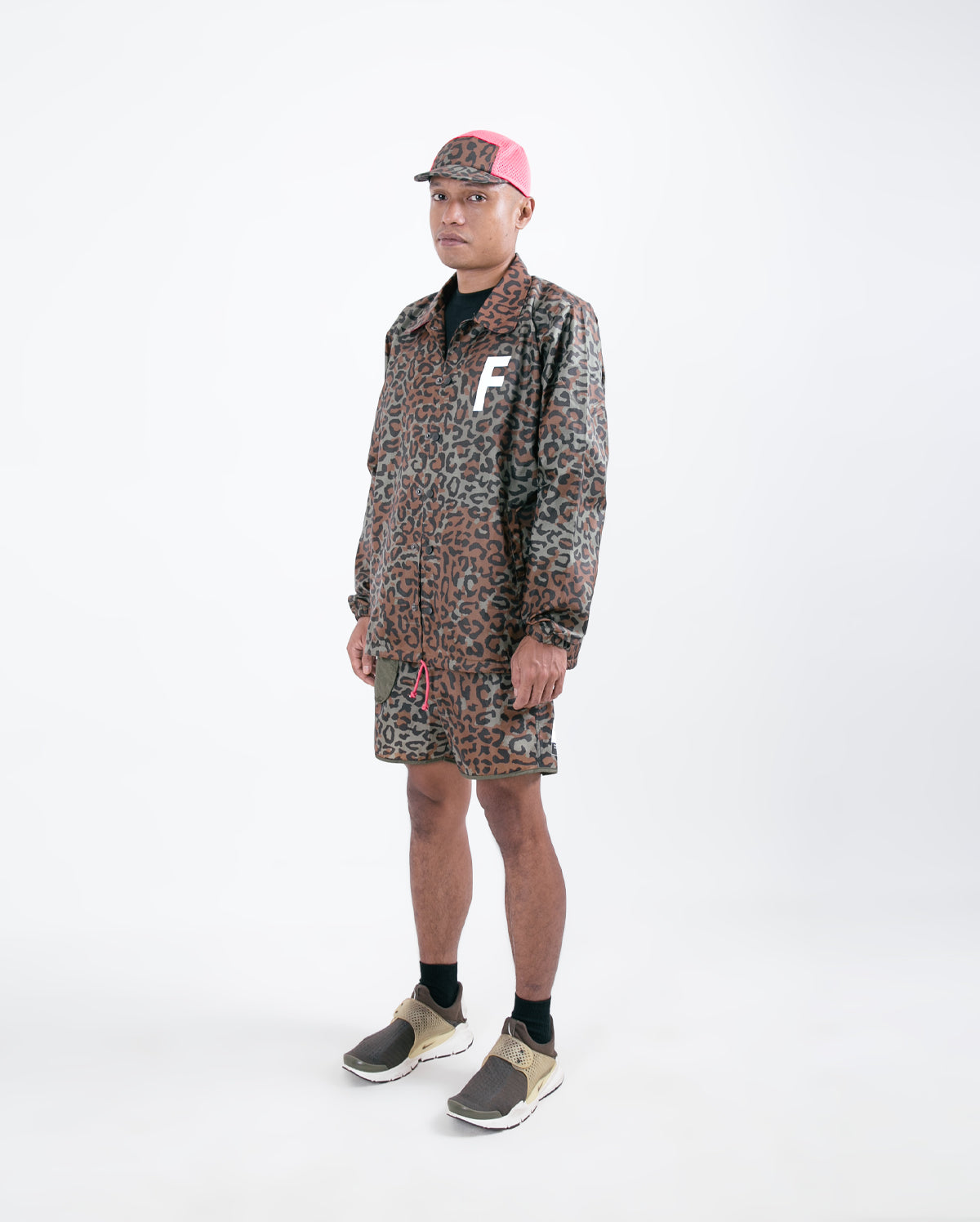 Footurama / Taka - Zaire Leopard Coach Jacket